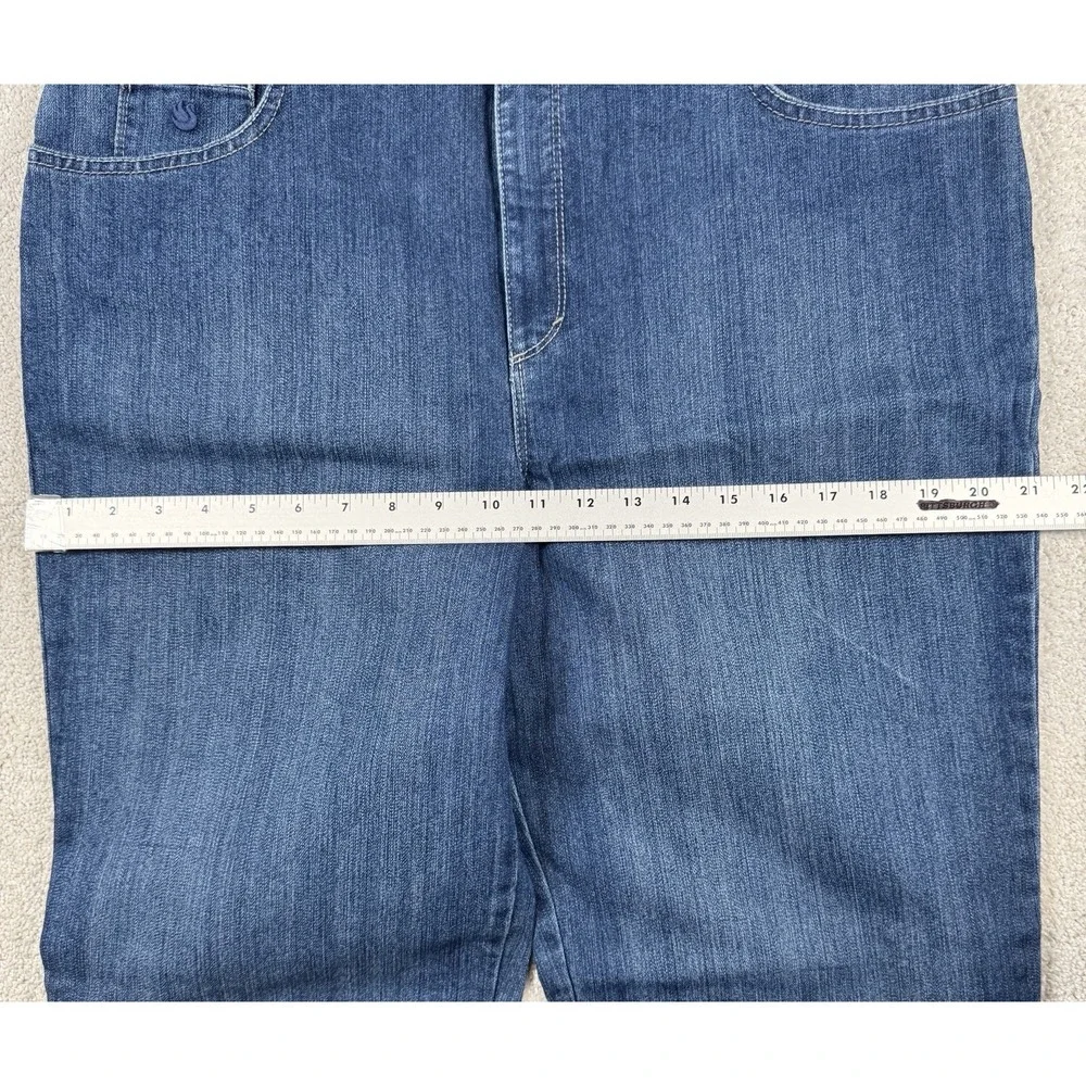 Gloria Vanderbilt Amanda Jeans Womens 16 Blue Tapered Phoenix Wash Classic Fit